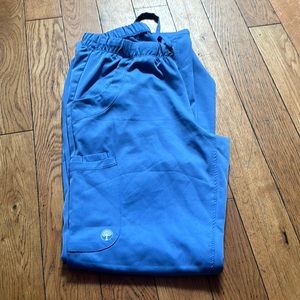 Light blue scrub pants only, Healing Hands, Size S